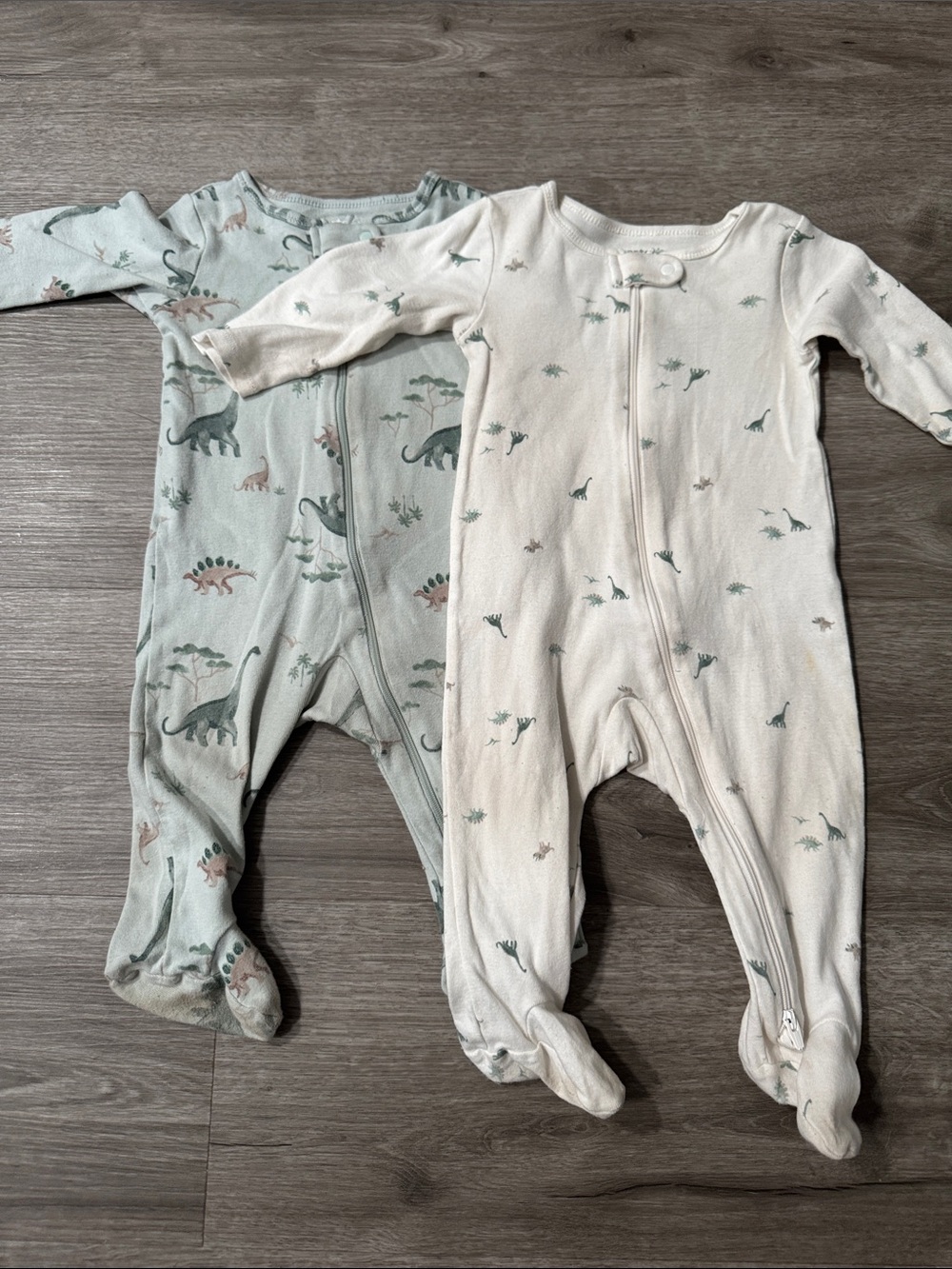 Carters Dino Footie Onesie Bundle